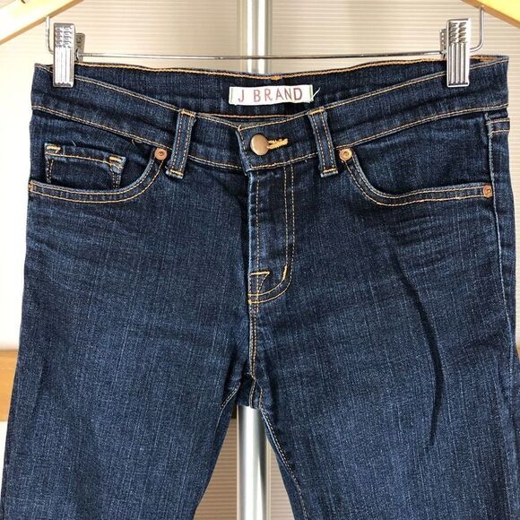 J BRAND 912 Ink Dark Wash Slim Denim Jeans Sz 27 - Picture 5 of 10